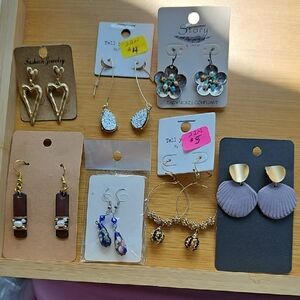 DaVinci Gold Geometric Earrings